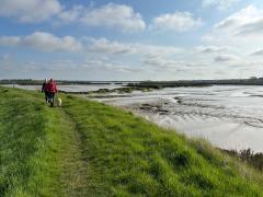 Setting off from Maylandsea on day 3 morning - just 7.5 miles to Maldon